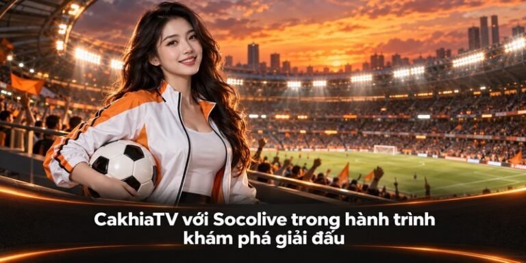CakhiaTV với Socolive